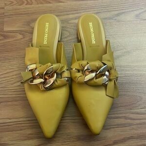 Anthropologie Bruno Premi Twisted Mules. NEW